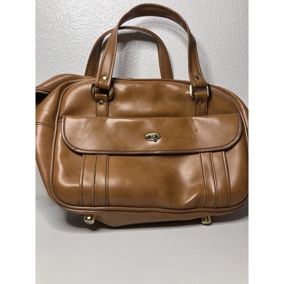 Handbags - Vintage‎ American Tourister Carry On Tote Overnight Bag Retro Travel Vacation